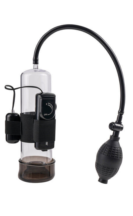 Pipedream Classix Vibrating Power Pump — Sleeve-Lined Penis Pump - PD1927-00