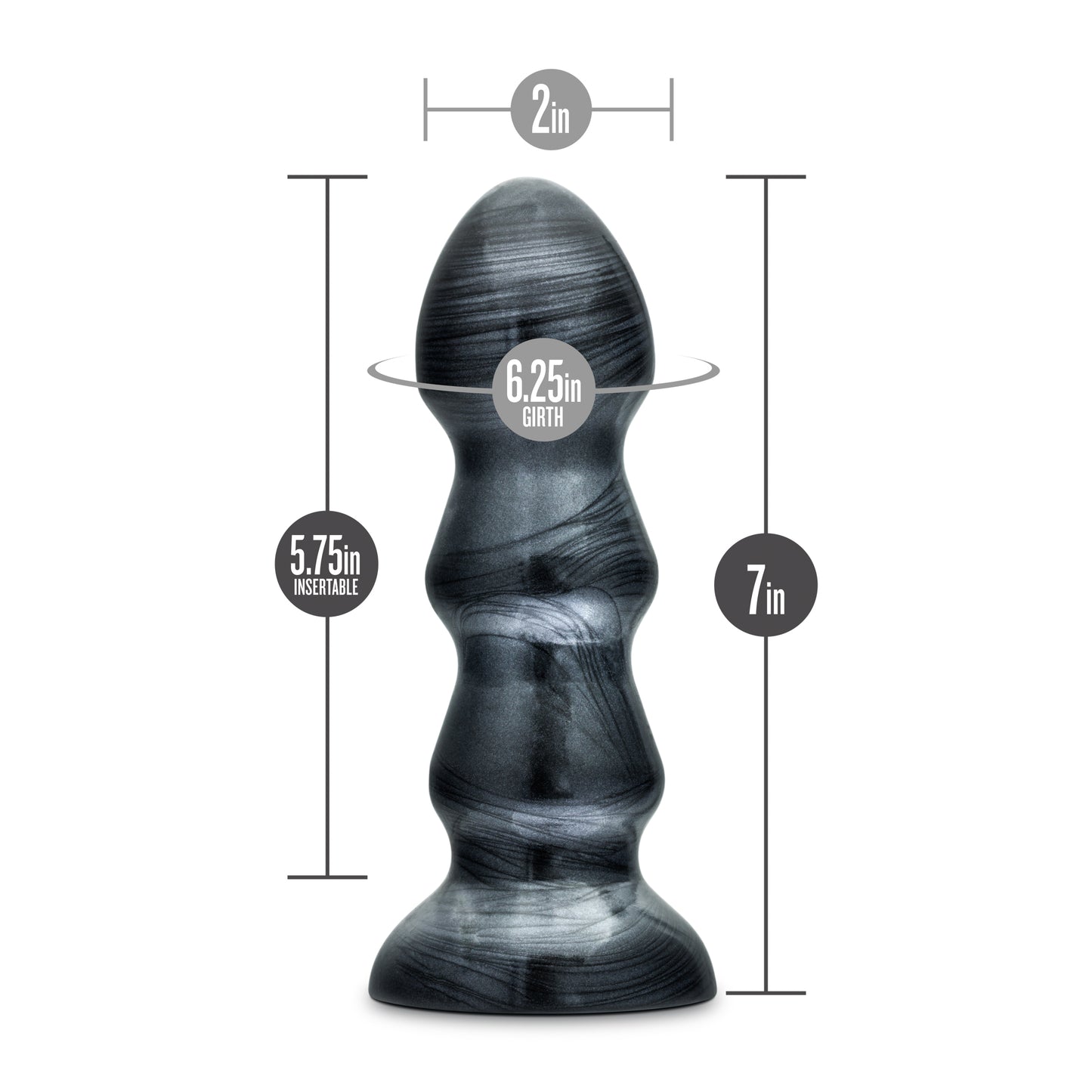 Jet - Black Jack - Carbon Metallic Black by Blush