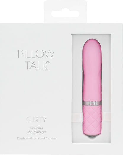 Pillow Talk Flirty Vibe  With Swarovski Crystal - Pink