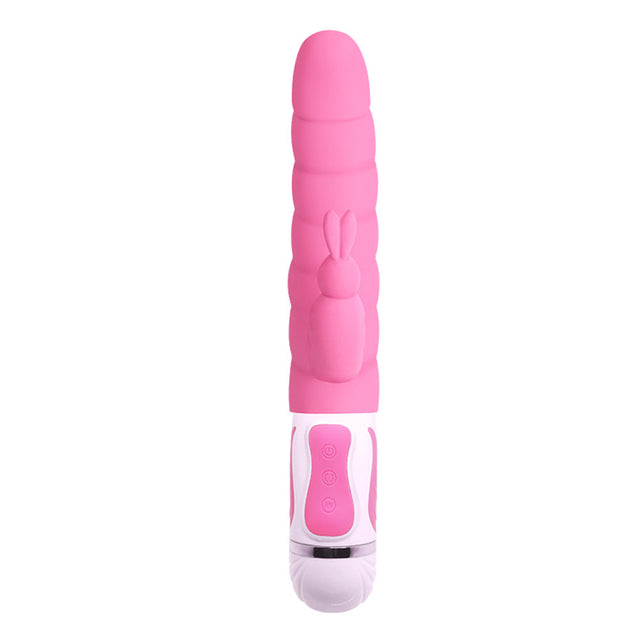 Pretty Love Steven Rabbit Vibrator — 12-Function, Pink - BW-063005