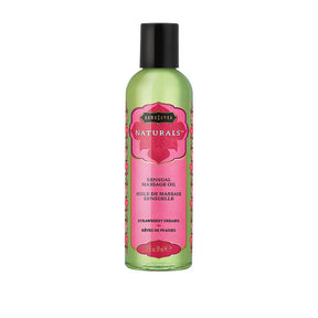 Kama Sutra Naturals Massage Oil — Strawberry Dreams, 2 fl oz - KS10282