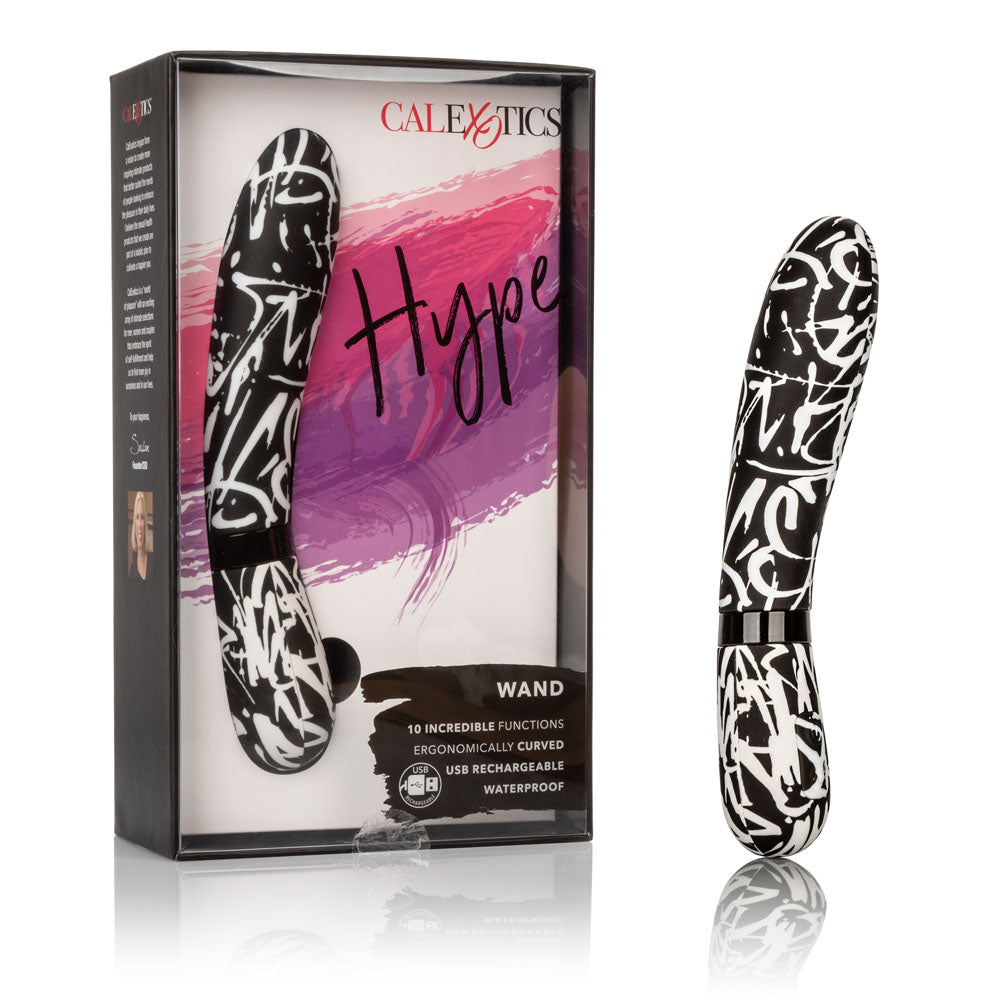 CalExotics Hype Wand Flexible Silicone Vibrator - SE4412303