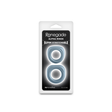 nsnovelties NS Novelties Renegade Alpha Rings — Gray, Dual-Size Silicone Cockrings - NSN-1128-69