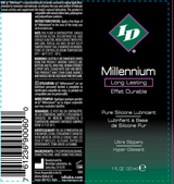I.D. Lubricants I.D. Millennium Silicone Lubricant, 1 oz - ID-MLL-01