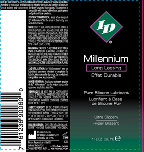 I.D. Lubricants I.D. Millennium Silicone Lubricant, 1 oz - ID-MLL-01
