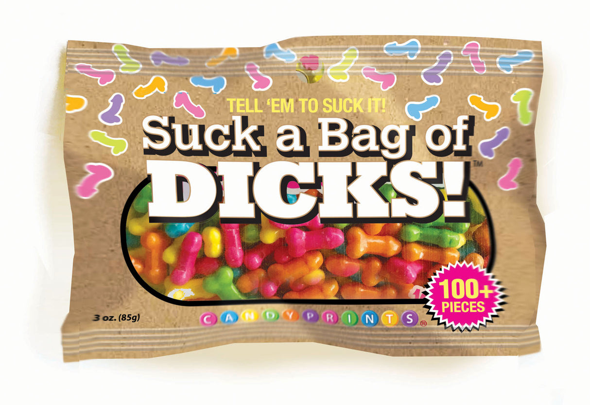Little Genie Suck a Bag of Dicks! Party Favors — 100pc 3oz - CP-989