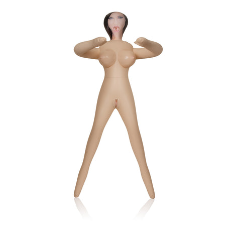 CalExotics Vivid Raw Standing Doll — PVC Love Doll with 3 Openings - SE7530403