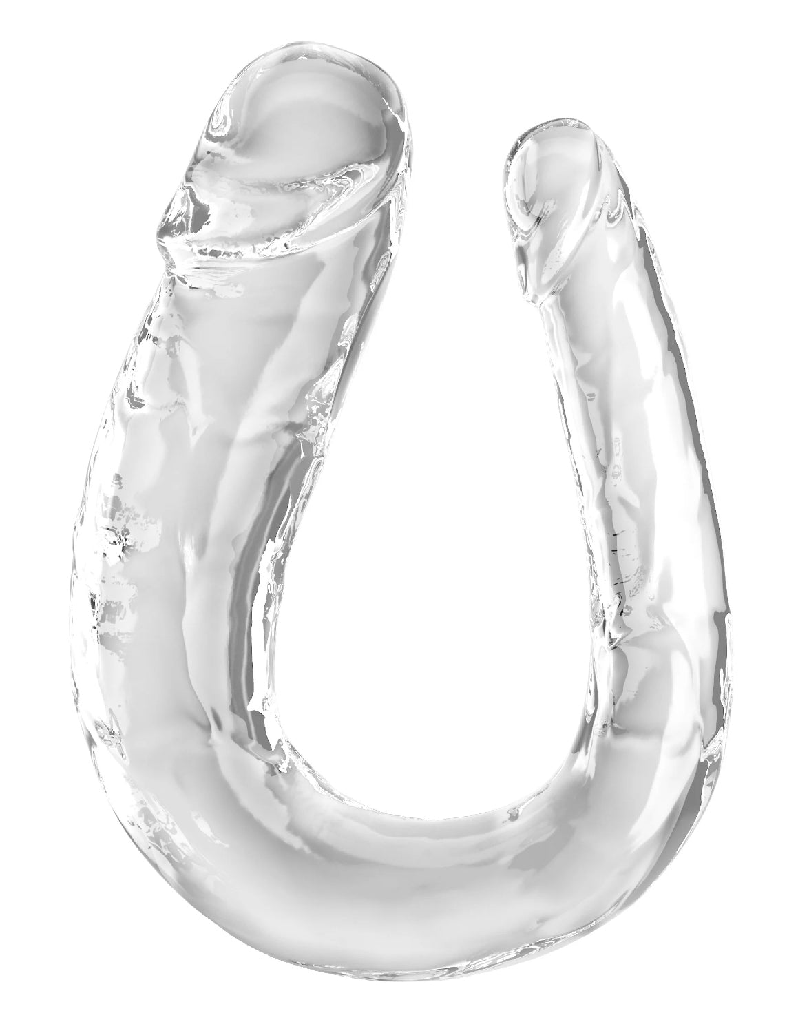 Pipedream Large Double Trouble Clear Double Dildo, 44 cm - PD5787-20