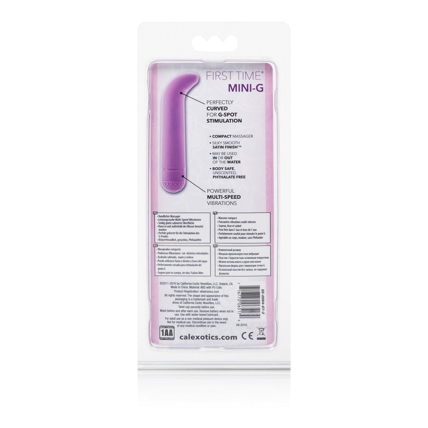 First Time Mini G-Vibe - Purple by CalExotics