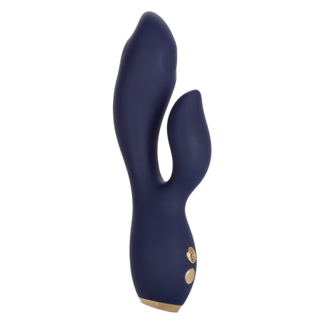 CalExotics Chic Blossom Dual-Motor Rabbit Vibrator (Silicone, Travel Lock) - SE4402553