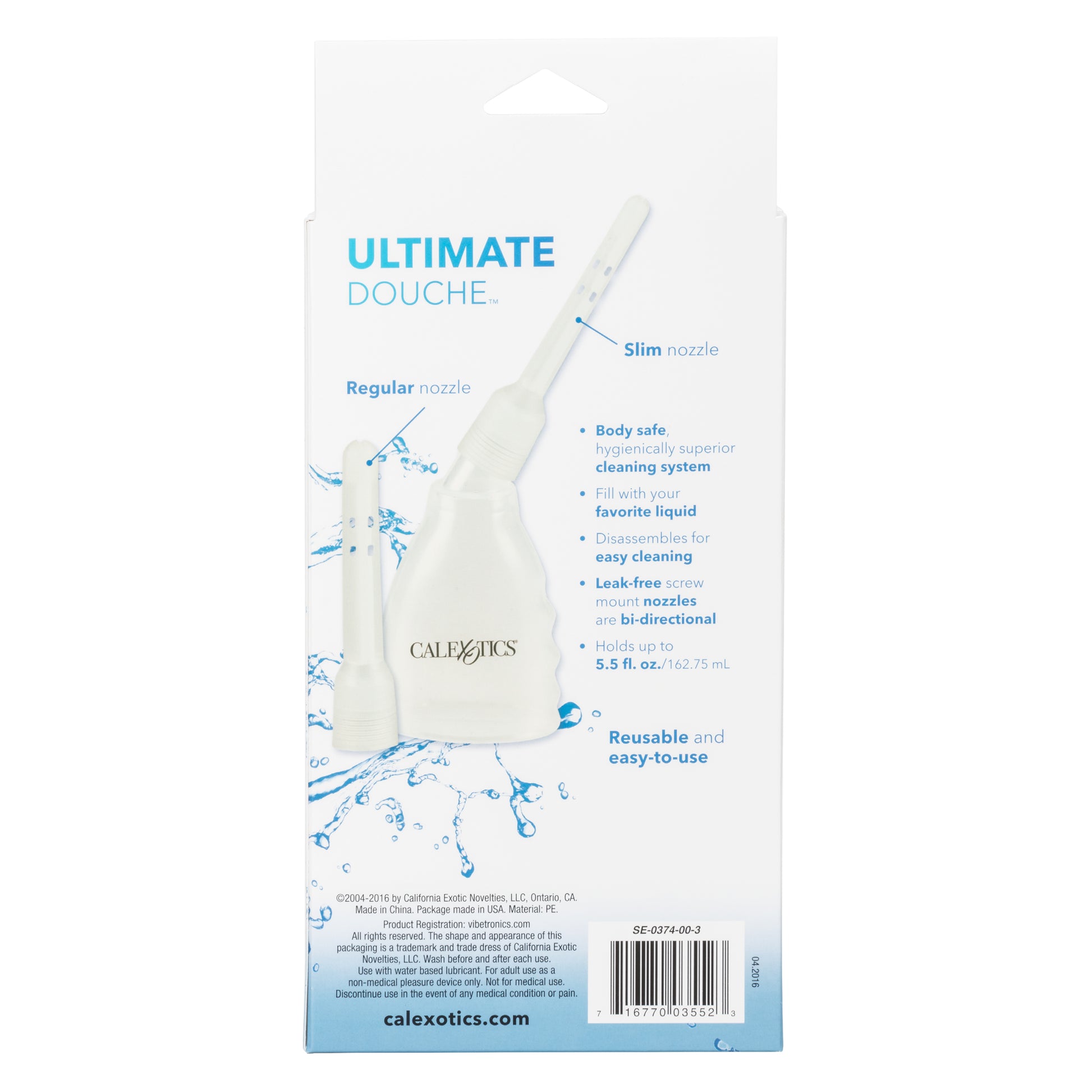 Ultimate Douche - Clear by CalExotics