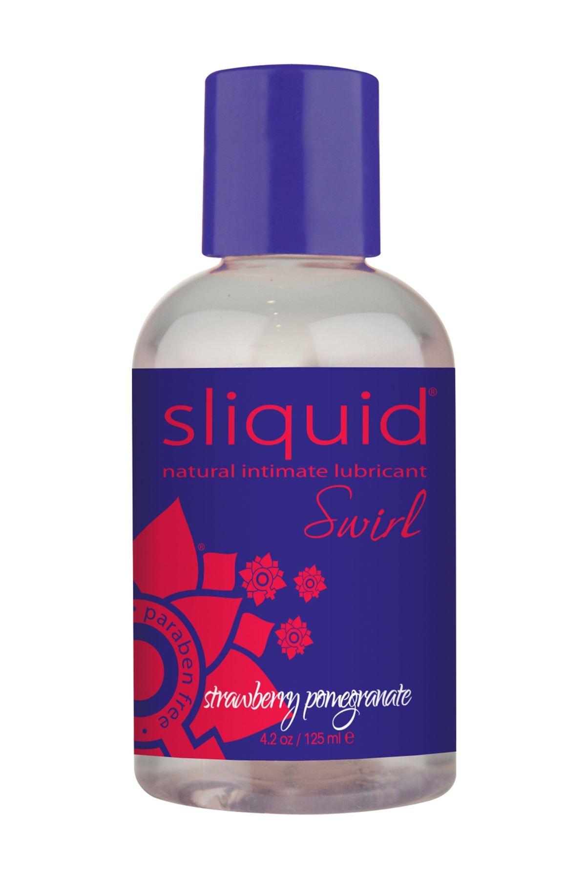 Sliquid Naturals Swirl Strawberry-Pomegranate Lubricant, 4.2 fl oz - SLIQ014
