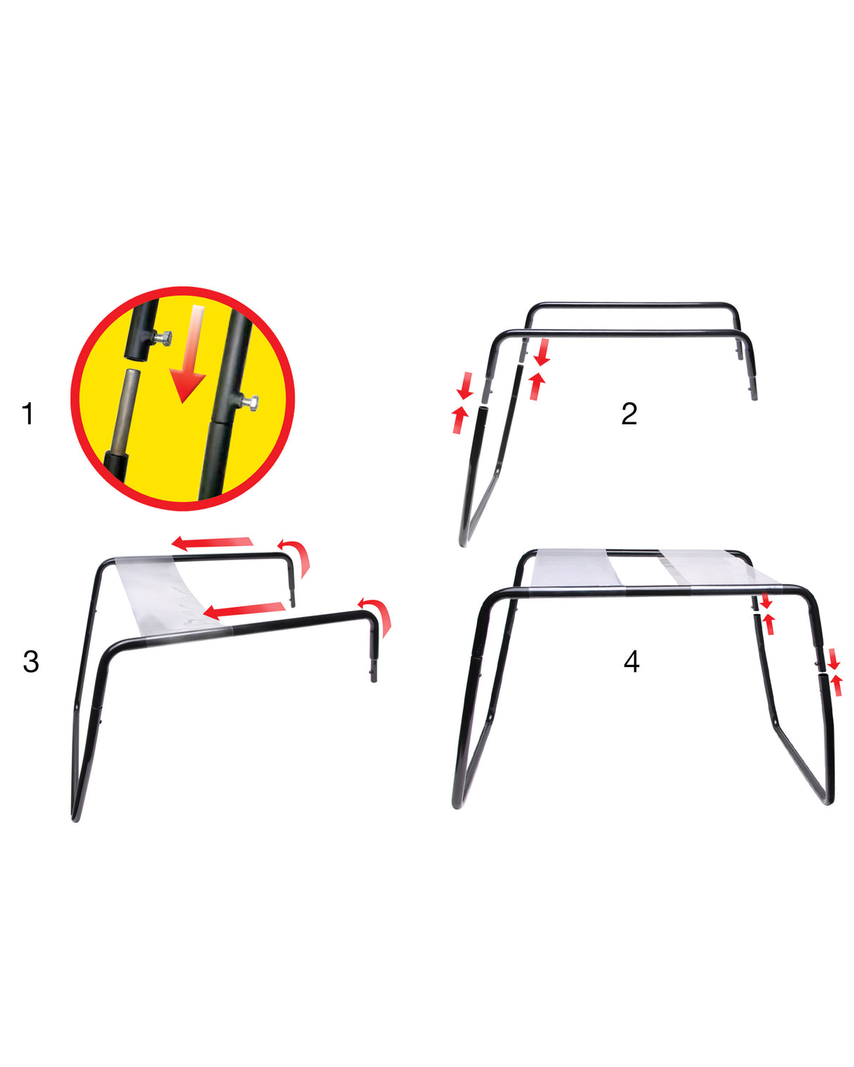 Pipedream Fetish Fantasy Incredible Sex Stool - TPU Seat, 300 lb Capacity - PD2198-00