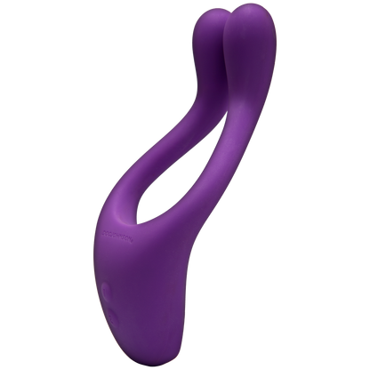 Tryst Multi Erogenous Zone Silicone Massager - Purple by Doc Johnson