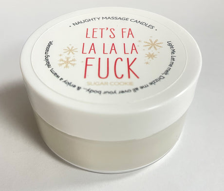 Kama Sutra Fa La La Massage Candle — Sugar Cookie 1.7 oz Travel Size - KS14309