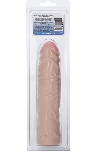 Ivory Duo 8.5 Inches Veined Chubby by CalExotics