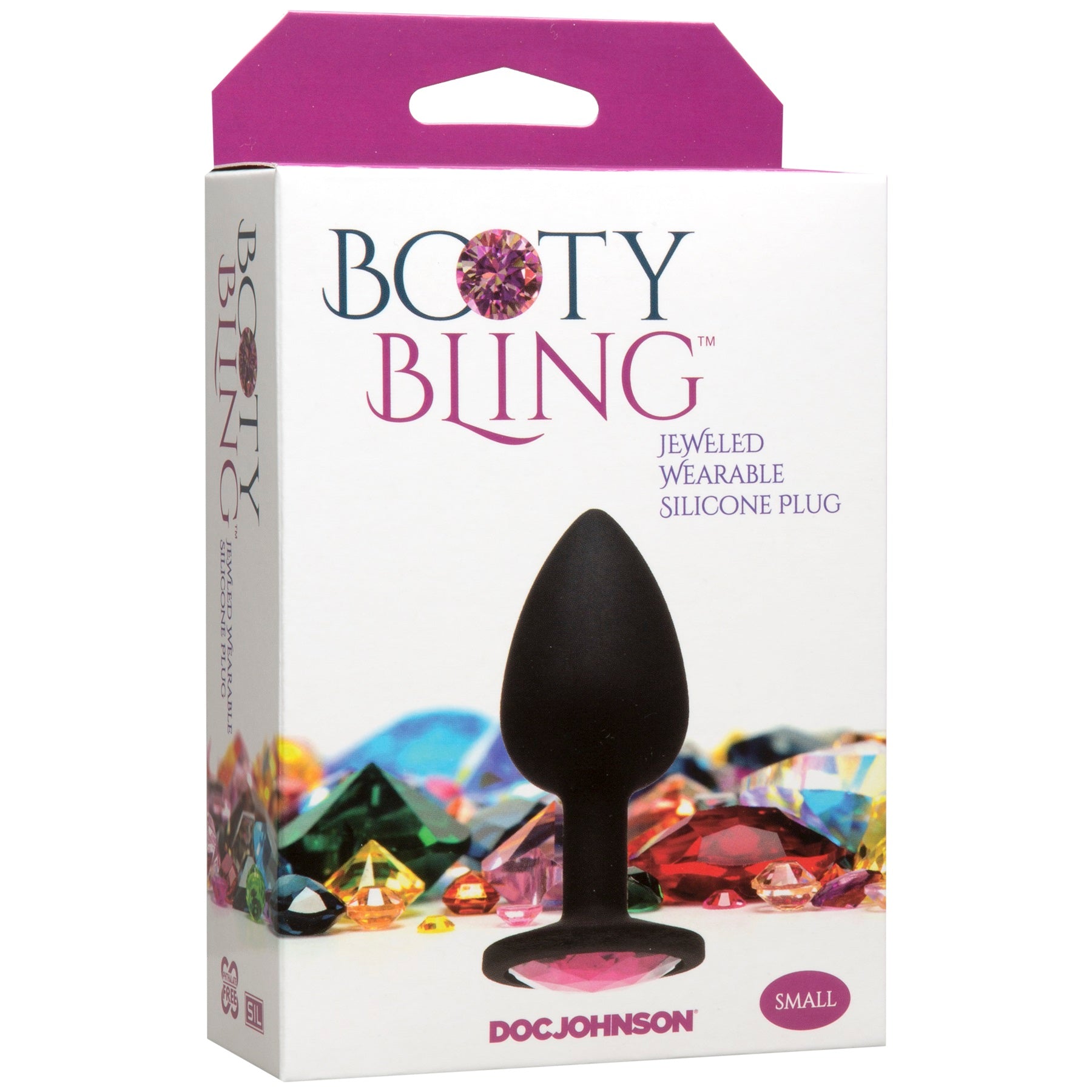 Booty Bling - Pink - Small by Doc Johnson