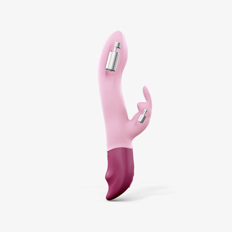 Love To Love Hello Rabbit Vibrator — Baby Pink, Dual-Motor USB Rechargeable - LV2213