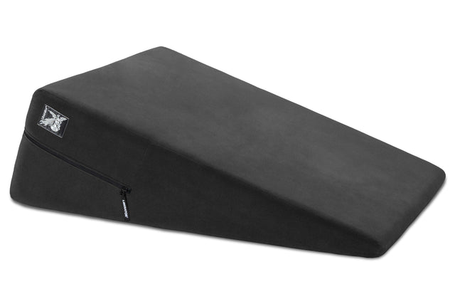 Liberator Ramp — Black Microfiber Sex Ramp (Three Sizes) - L7573
