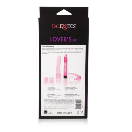 CalExotics Starter Lover's Kit — Slim Massager, Beads & 2 Enhancers - SE7237043