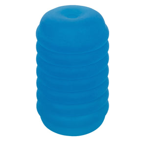 CalExotics Pop Sock Ribbed Stroker — Blue - SE0936203