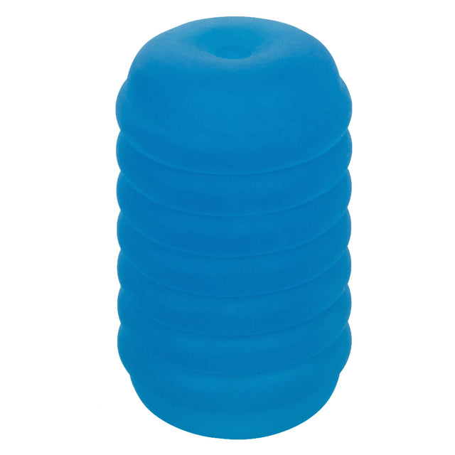 CalExotics Pop Sock Ribbed Stroker — Blue - SE0936203