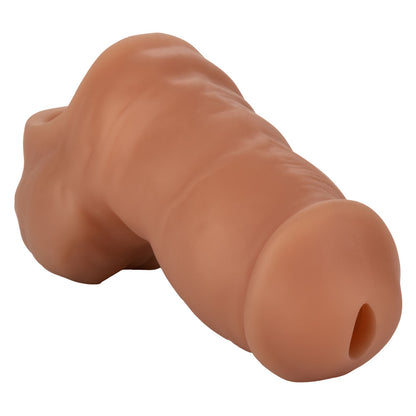 Packer Gear 4 Inch Ultra-Soft Silicone Stp Packer - Brown by CalExotics