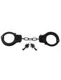 Pipedream Fetish Fantasy Metal Handcuffs — Black - PD3801-23