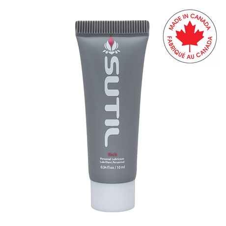 Sutil Rich Water-Based Lubricant Samples — 10ml (12 Pack) - S3010