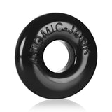 Oxballs Ringer 3-Pack Cock Rings — Black - OX-1324-BLK