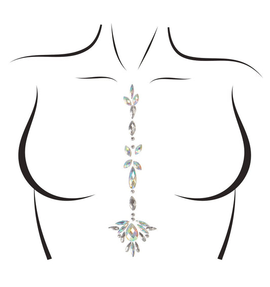 Leg Avenue Jade Adhesive Body Jewel Sticker - LA-BODY011