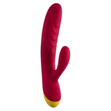 ROMP Jazz Rabbit Vibrator — Berry, 210mm - RM1283