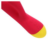 ROMP Jazz Rabbit Vibrator — Berry, 210mm - RM1283