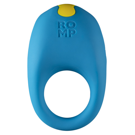 ROMP Juke Vibrating Cock Ring — Light Blue, USB Rechargeable - RM1320