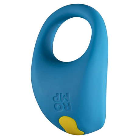 ROMP Juke Vibrating Cock Ring — Light Blue, USB Rechargeable - RM1320