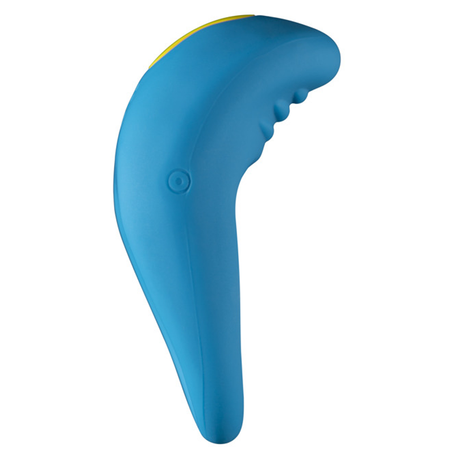 ROMP Juke Vibrating Cock Ring — Light Blue, USB Rechargeable - RM1320