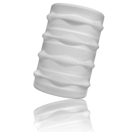 ROMP Mosh Blowjob Stroker - Transparent Travel-Size TPE Sleeve - RM2258