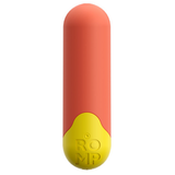 ROMP Riot Bullet Vibrator — Compact USB Rechargeable, Light Orange - RM2289