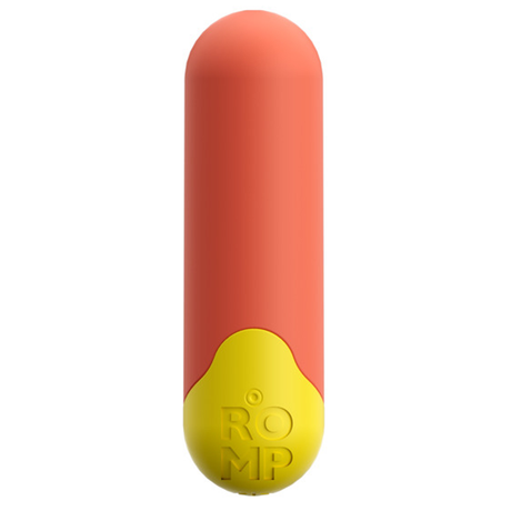 ROMP Riot Bullet Vibrator — Compact USB Rechargeable, Light Orange - RM2289