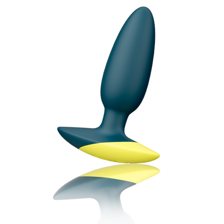 ROMP Bass Rechargeable Vibrating Anal Plug — Dark Green - RM2302