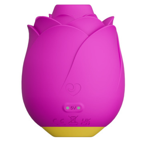 ROMP Rose Clitoral Stimulator — Pleasure Air, Pink - RM2586