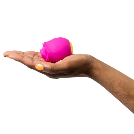 ROMP Rose Clitoral Stimulator — Pleasure Air, Pink - RM2586