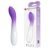 Pretty Love Bishop Curved G-Spot Vibrator — Purple Ombre - BI-014220-A6