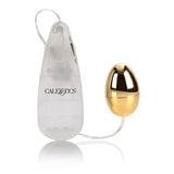CalExotics Pocket Exotics Vibrating Egg — Gold - SE1103072