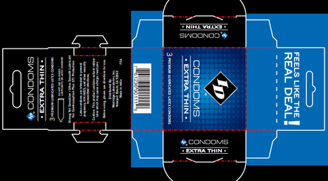I.D. Lubricants Extra Thin Lubricated Condoms — 3 Pack - ID-WXT-03