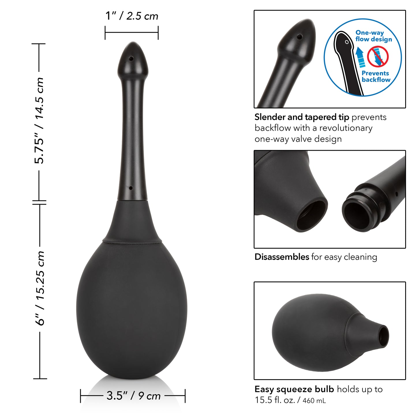 One Way Valve Douche by CalExotics