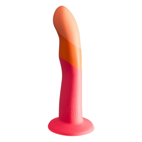 ROMP Dizi Curved Silicone Vibrator — 180 mm, Waterproof - RM3544