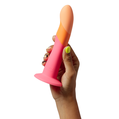 ROMP Dizi Curved Silicone Vibrator — 180 mm, Waterproof - RM3544