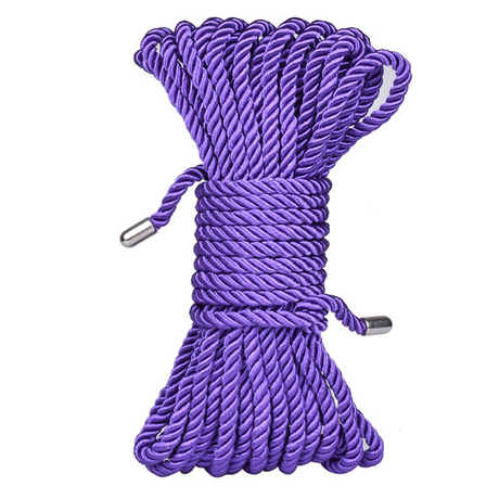 NOBÜ Deluxe Silky Rope — 10 m (33 ft), Purple - NB1704