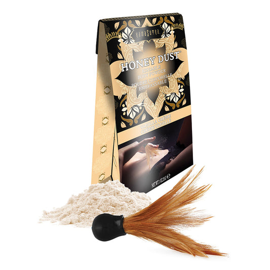 Kama Sutra Honey Dust Vanilla Crème Body Powder — 1 oz - KS13016